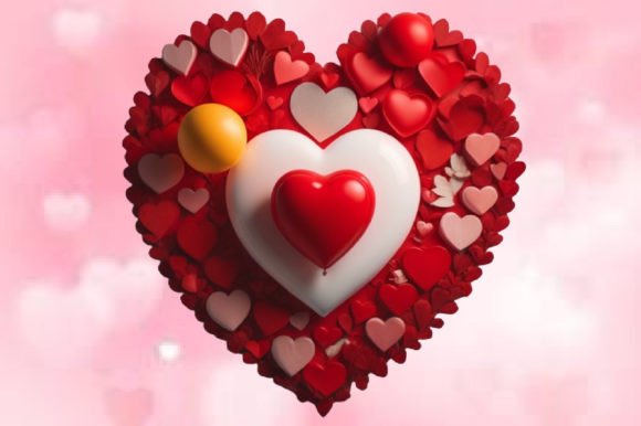 Download Valentine Heart Shape Illustrations - Illustration Collection