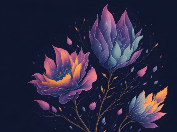 Download Abstract Botanical Art Illustration 2 - Illustration Collection