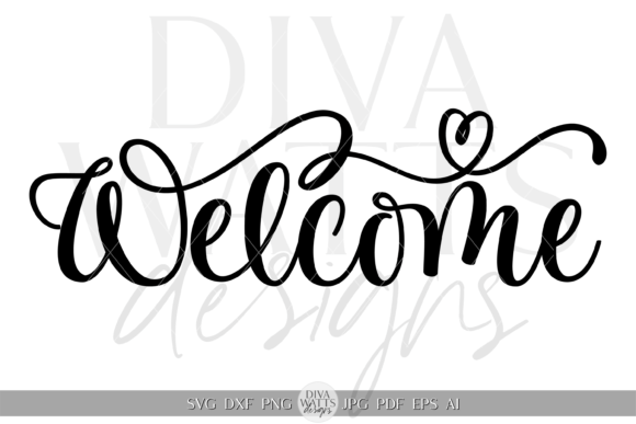 Download Welcome Heart Illustration SVG - Illustration Collection