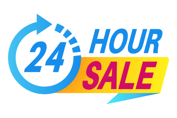 Download 24 Hour Sale Sticker. Offer Time Promo B - Promo Collection